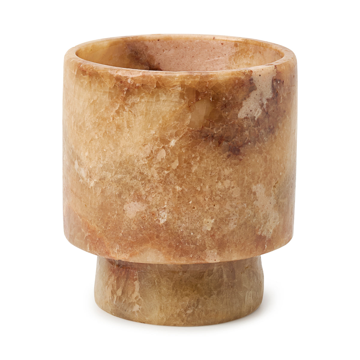 Alabaster Waxinelichthouder Coupe – Albast Kaarshouder